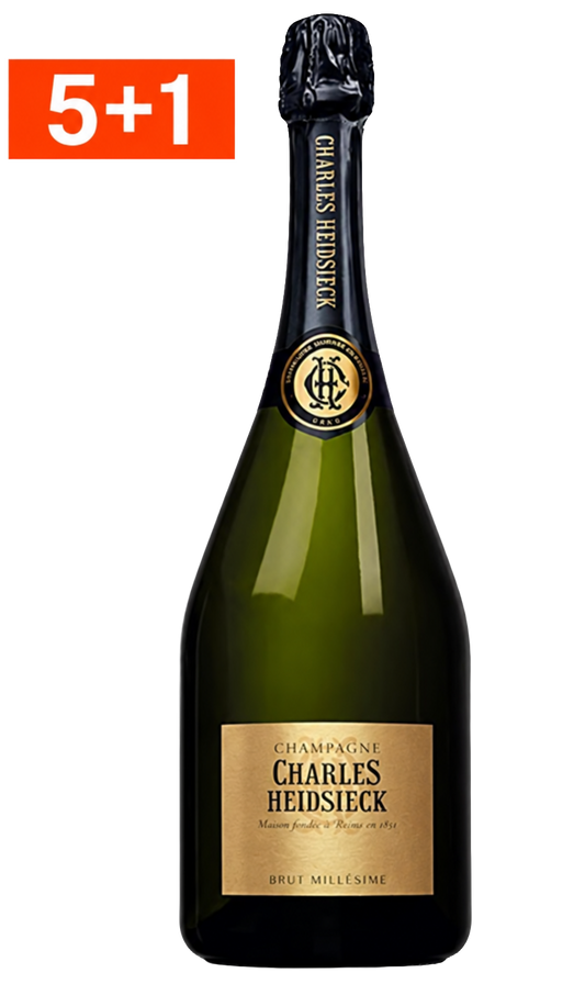 Champagne Charles Heidsieck - Brut Millésimé 2013 5+1 OFFERTE