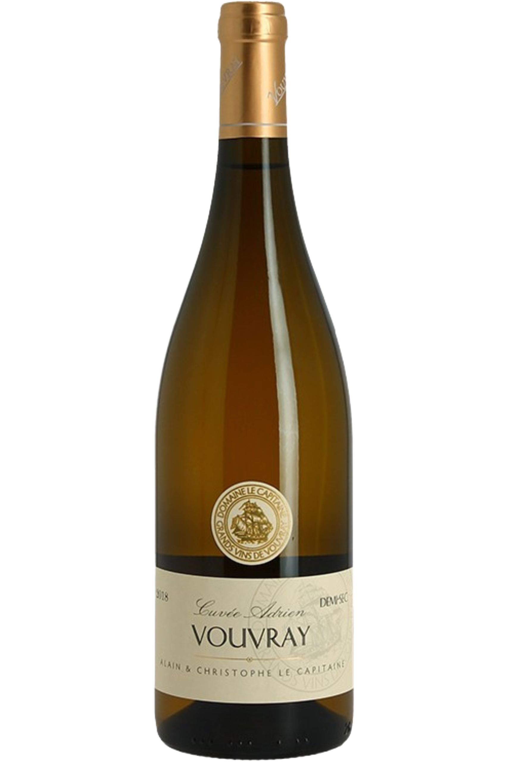 Domaine Le Capitaine - Vouvray Demi Sec Cuvée Adrien 2020