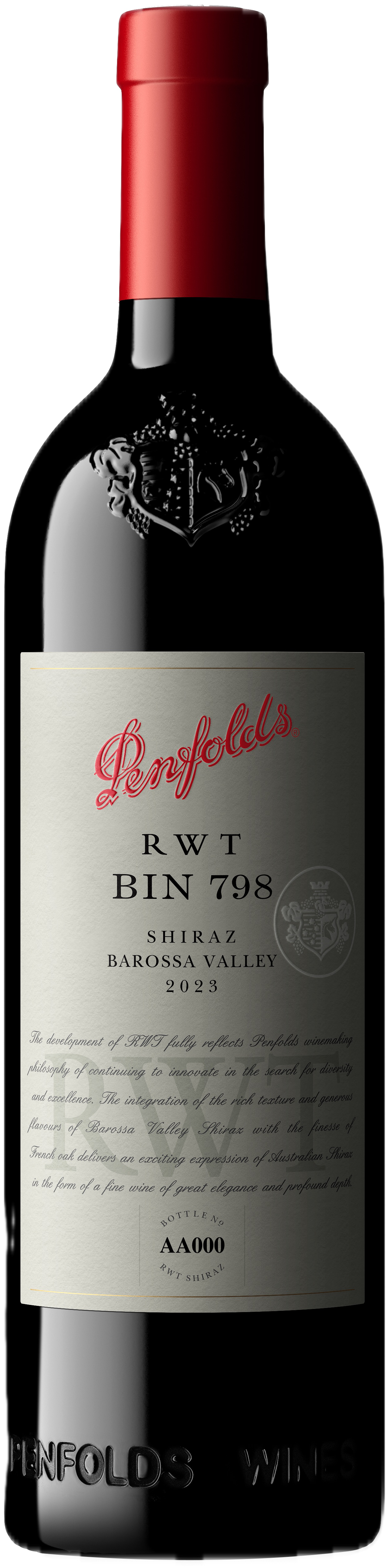 Penfolds - Bin 798 RWT Shiraz 2024 - Barossa Valley