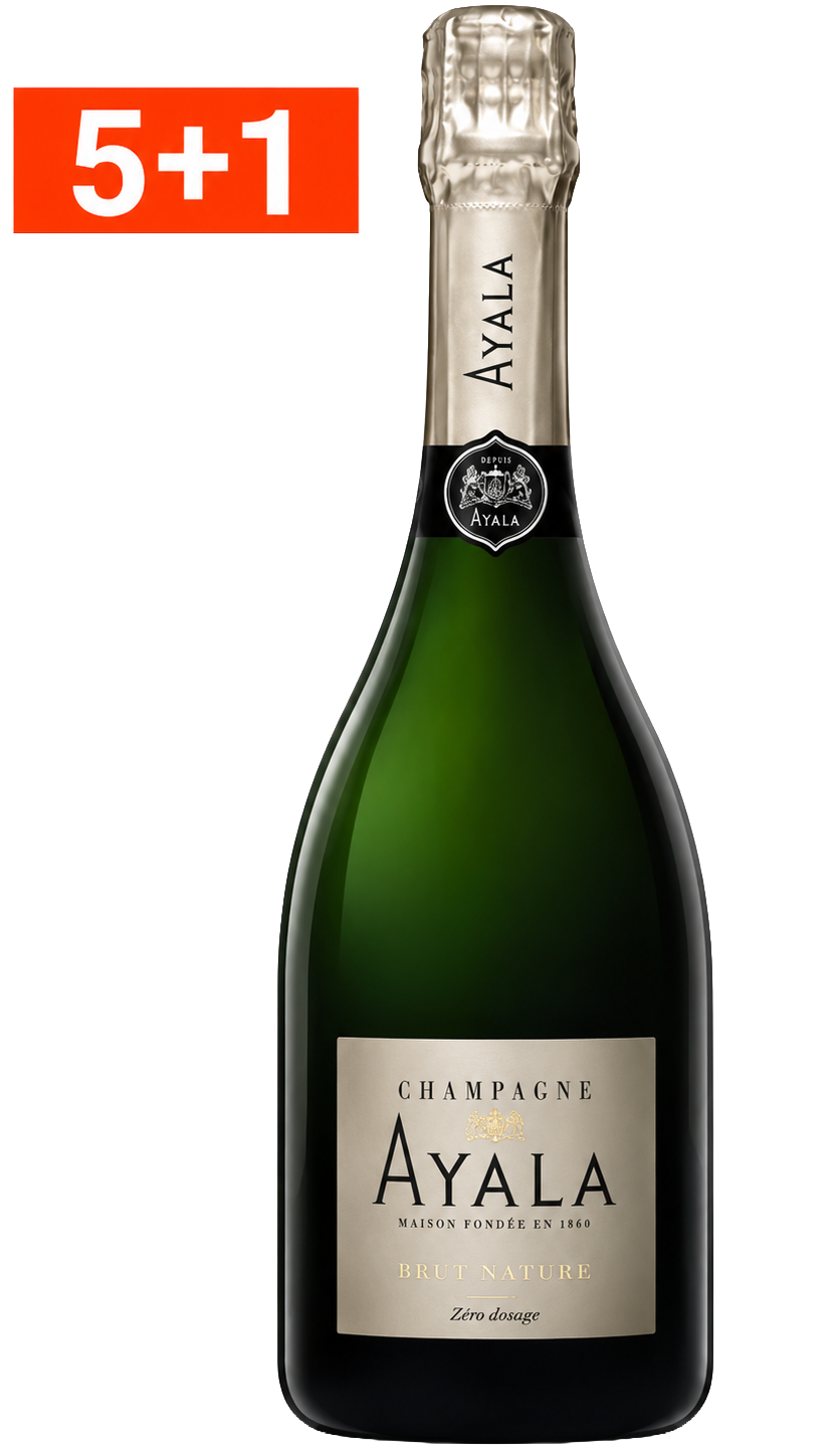 Champagne Ayala - Brut Nature - Champagne 5+1 OFFERTE