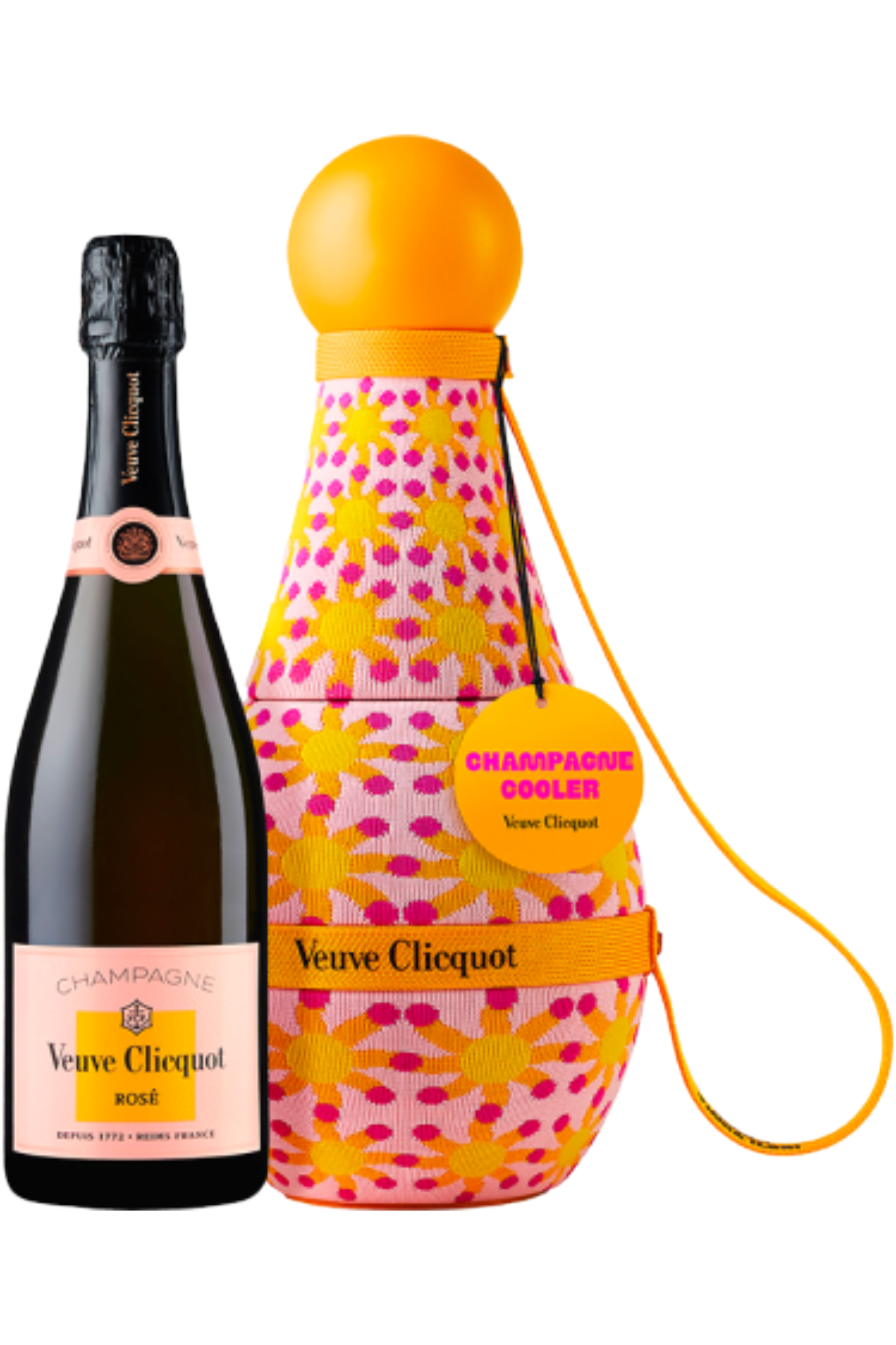 Sun Totem rosé - Edition Limitée Yinka Ilory Veuve Clicquot Rosé Carte Jaune